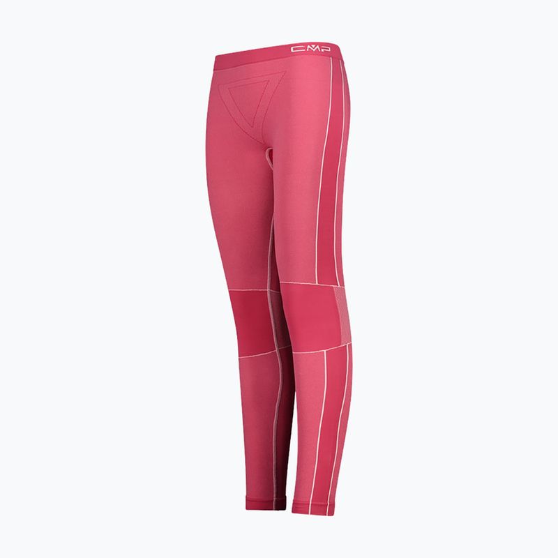 Spodnie termoaktywne damskie CMP 3Y96806 fucsia melange 2