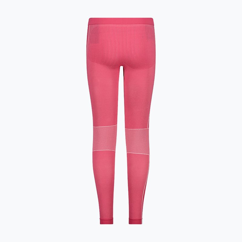 Spodnie termoaktywne damskie CMP 3Y96806 fucsia melange 3