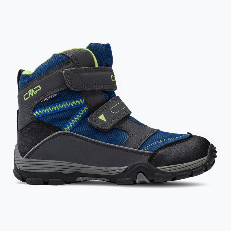 Śniegowce dziecięce CMP Pyry Snowboots Wp royal/titanio 2