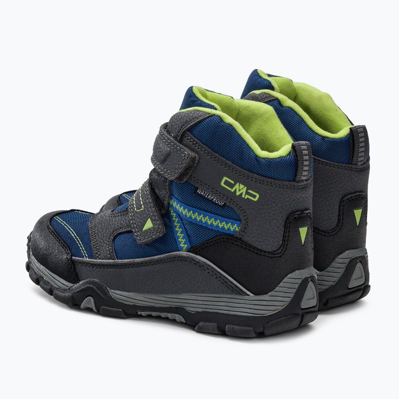Śniegowce dziecięce CMP Pyry Snowboots Wp royal/titanio 3