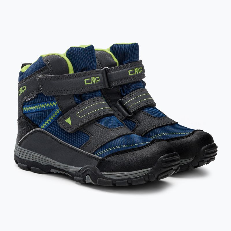 Śniegowce dziecięce CMP Pyry Snowboots Wp royal/titanio 4