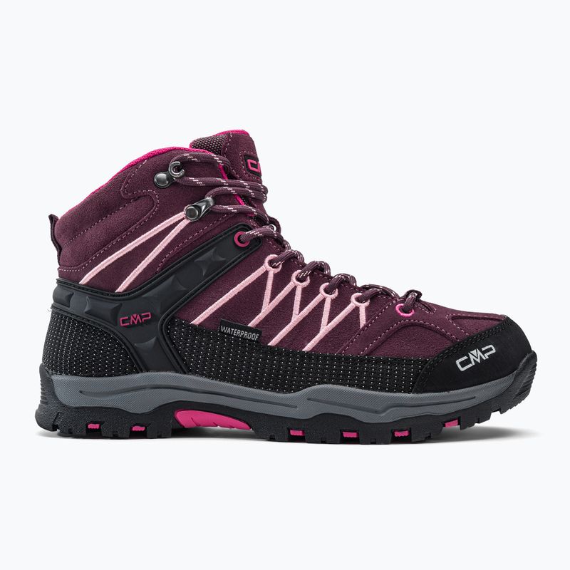 Buty trekkingowe juniorskie CMP Rigel Mid Wp prugna/peach 2