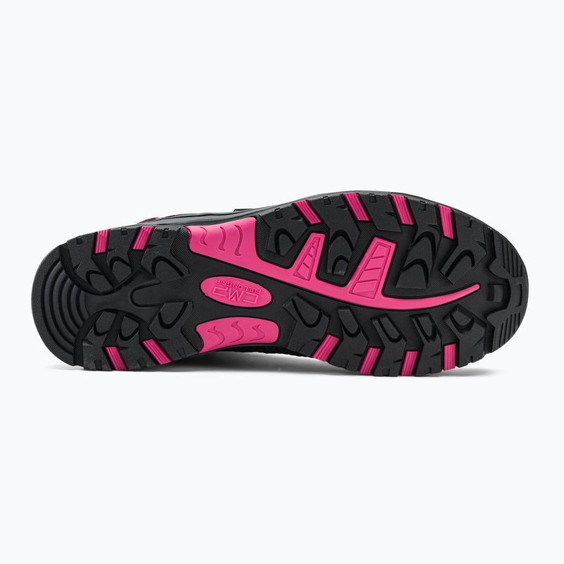 Buty trekkingowe juniorskie CMP Rigel Mid Wp prugna/peach 5