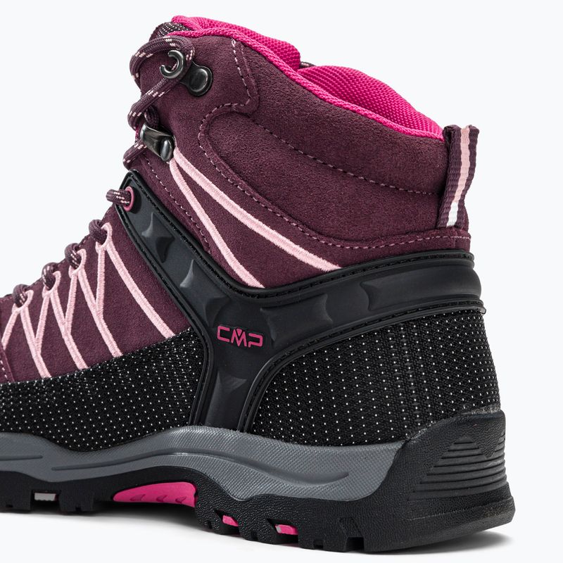 Buty trekkingowe juniorskie CMP Rigel Mid Wp prugna/peach 11