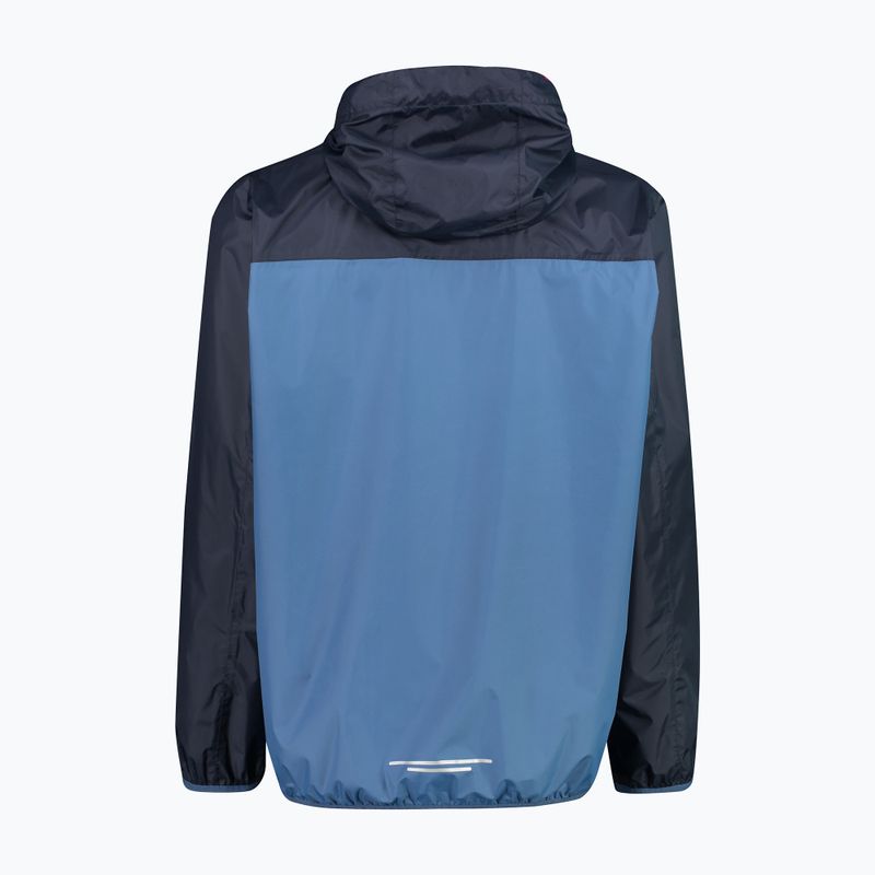 Kurtka przeciwdeszczowa męska CMP 32X5807 Rain Fix Hood dusty blue 2