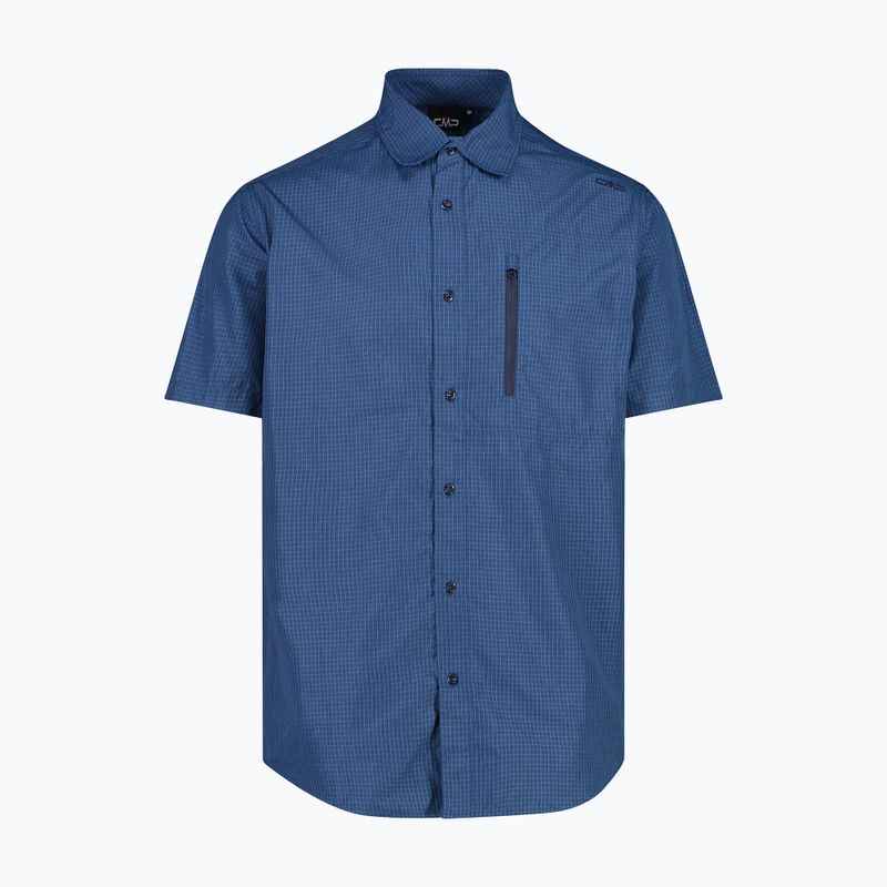 Koszula męska CMP 33S5757 b.blue/dusty blue