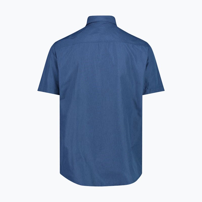 Koszula męska CMP 33S5757 b.blue/dusty blue 2