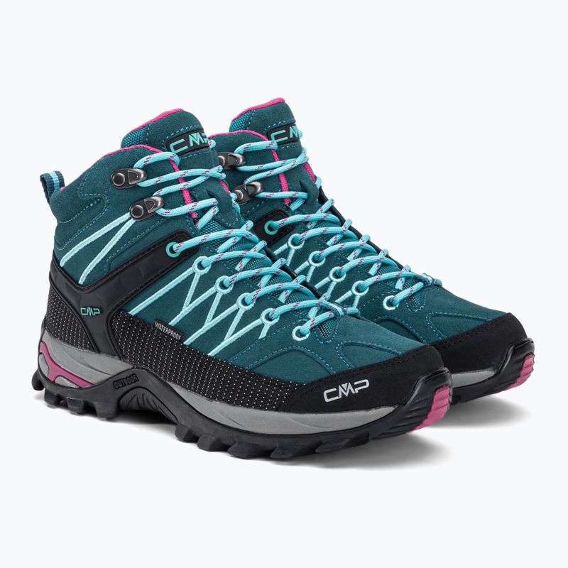 Buty trekkingowe damskie CMP Rigel Mid Wp deep lake/acqua 4