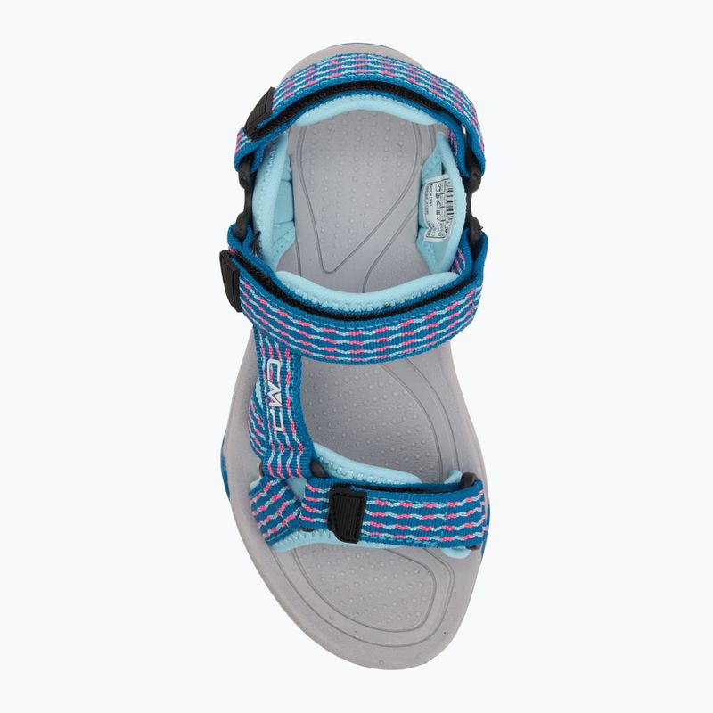 Sandały dziecięce CMP Hamal deep lake/pink fluo 5