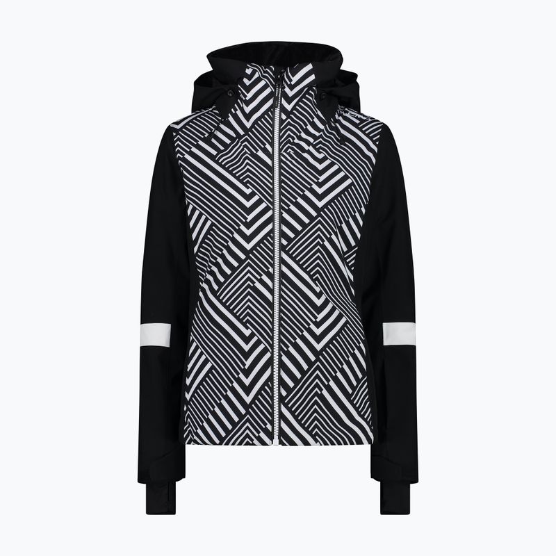 Kurtka narciarska damska CMP 33W0686 nero/bianco 6