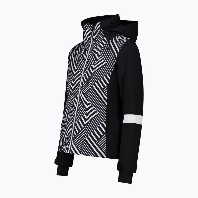 Kurtka narciarska damska CMP 33W0686 nero/bianco 8