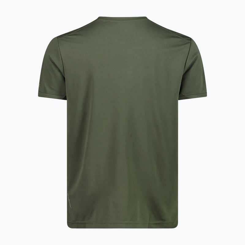 Koszulka męska CMP 30T5057 oil green 2