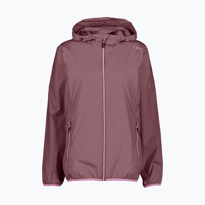 Kurtka przeciwdeszczowa damska CMP 32X5796 Rain Fix Hood plum 4