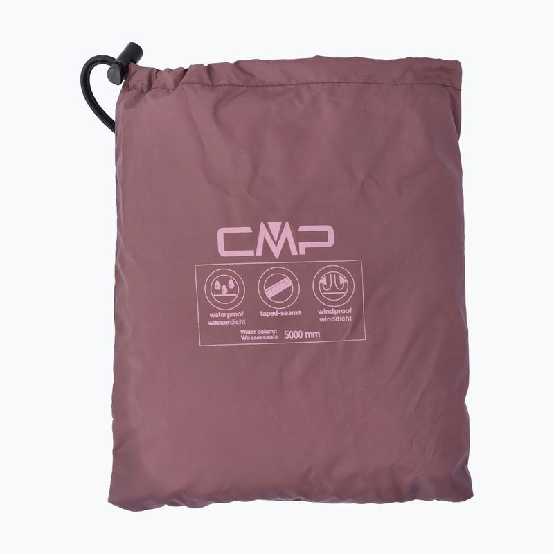 Kurtka przeciwdeszczowa damska CMP 32X5796 Rain Fix Hood plum 5