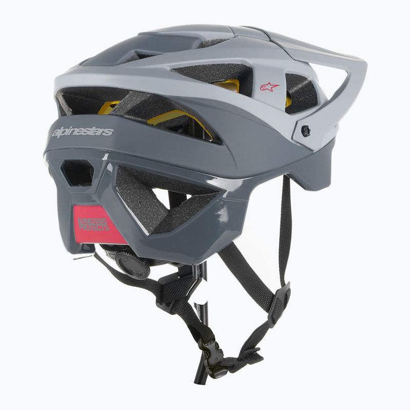 Kask rowerowy Alpinestars Vector Tech Zeal light gray/dark gray/m&g 2