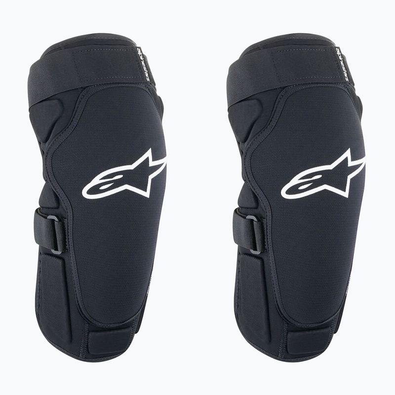 Ochraniacze rowerowe na kolana Alpinestars A-Impact Plasma Pro Knee black/white