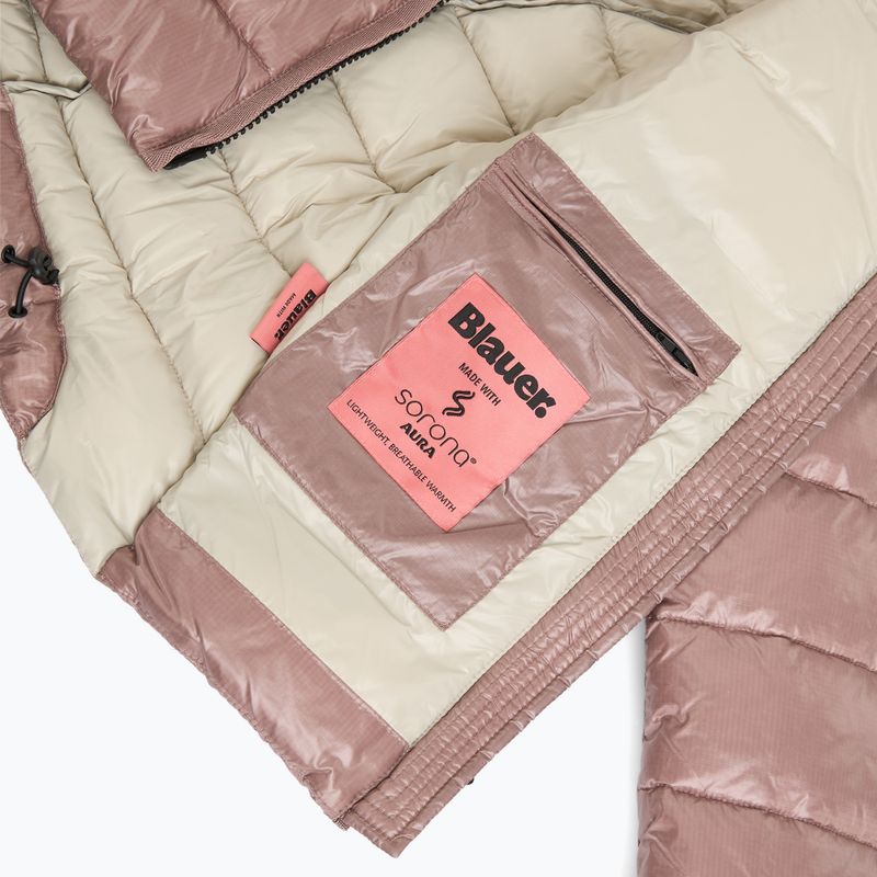 Kurtka damska Blauer USA Caroll brown 30c inside grey fog 7