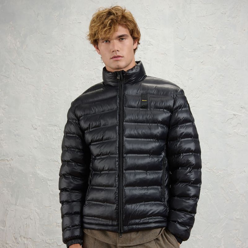 Kurtka męska Blauer USA Sewall black inside mist grey 2
