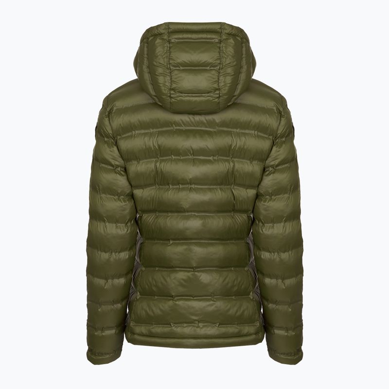 Kurtka damska Blauer USA Ellis dark olive inside mist grey 2