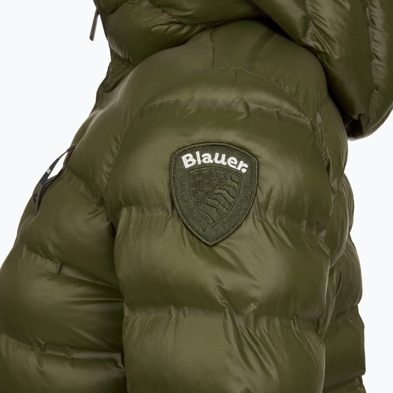 Kurtka damska Blauer USA Ellis dark olive inside mist grey 3