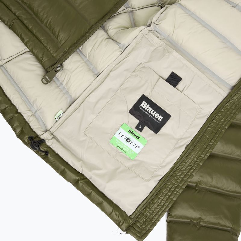Kurtka damska Blauer USA Ellis dark olive inside mist grey 7
