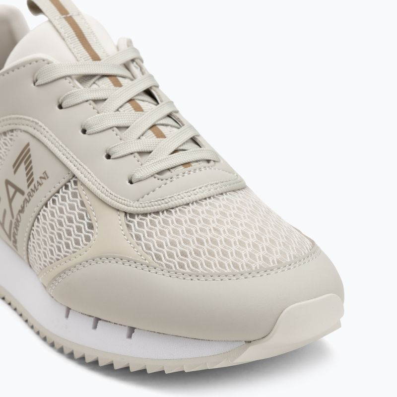 Buty EA7 Emporio Armani Black & White Laces silver birch/gold 7