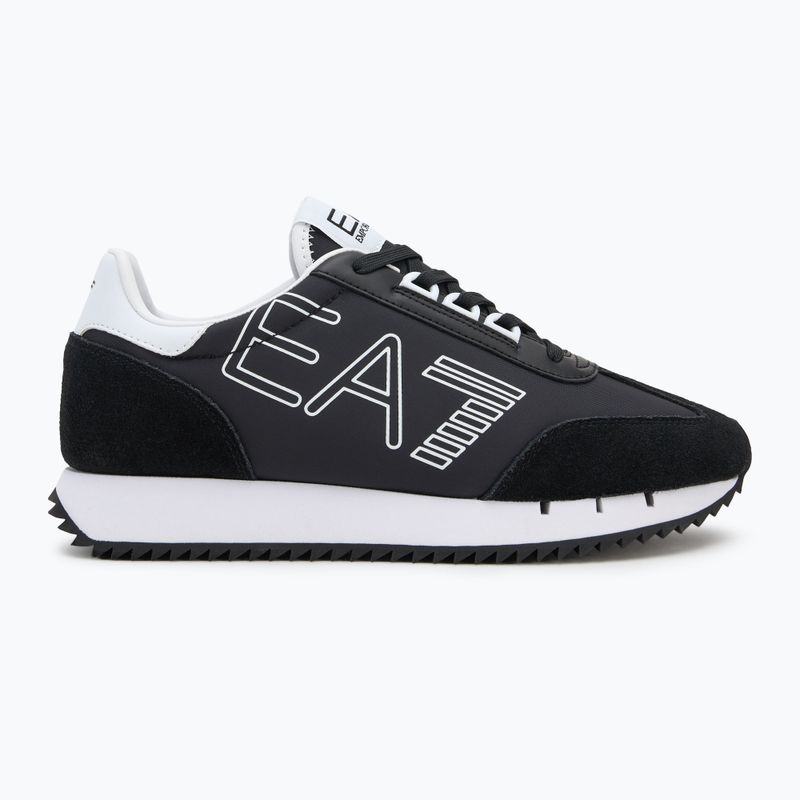 Buty EA7 Emporio Armani Black & White Vintage blk/white/blk eagle 2