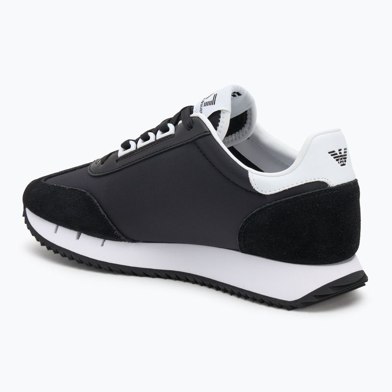 Buty EA7 Emporio Armani Black & White Vintage blk/white/blk eagle 3