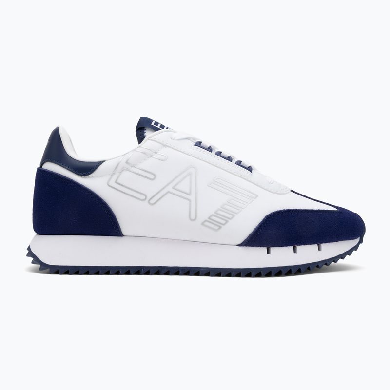 Buty EA7 Emporio Armani Black & White Vintage white/medieval blu 2