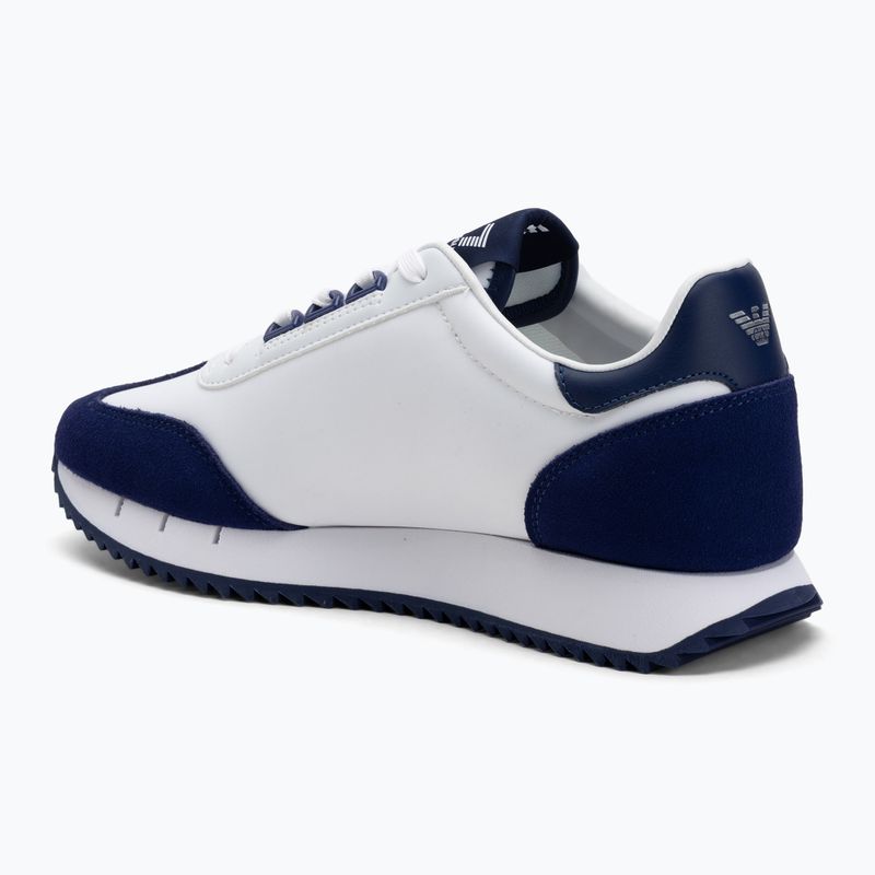 Buty EA7 Emporio Armani Black & White Vintage white/medieval blu 3