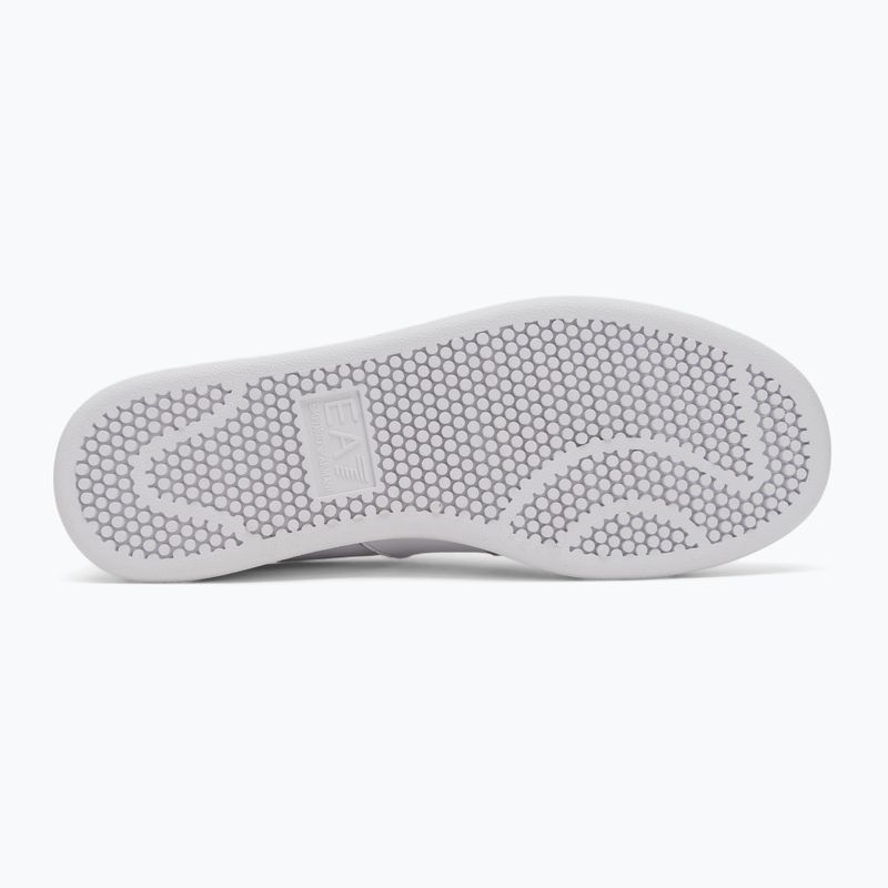 Buty EA7 Emporio Armani Classic Logo full wht/gold detail 4