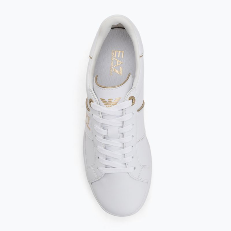 Buty EA7 Emporio Armani Classic Logo full wht/gold detail 5