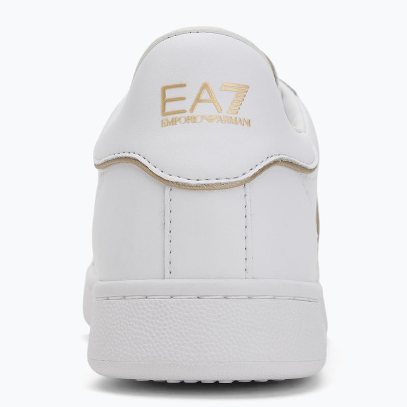 Buty EA7 Emporio Armani Classic Logo full wht/gold detail 6