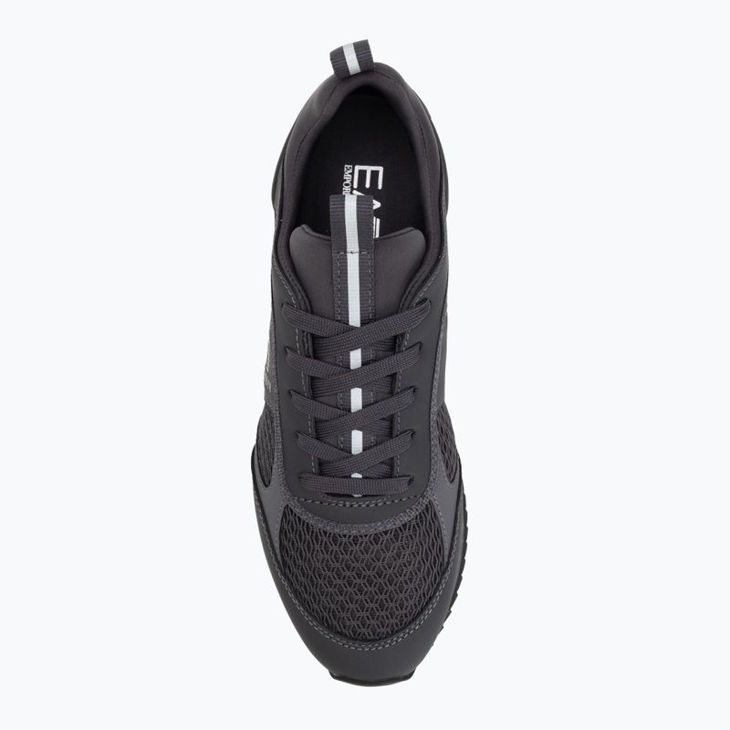 Buty EA7 Emporio Armani Black & White Laces asphalt grey/silv.g7 5