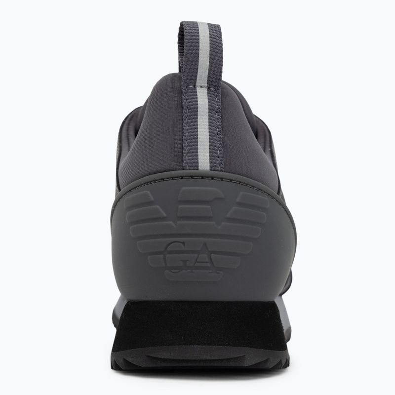 Buty EA7 Emporio Armani Black & White Laces asphalt grey/silv.g7 6