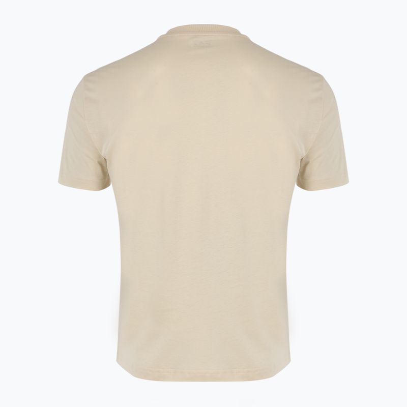 Koszulka męska EA7 Emporio Armani Visibility Cotton Crew almond milk 2