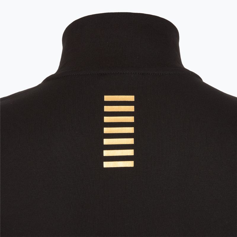 Dres męski EA7 Emporio Armani Train Core Identity Tracksuit FZ black/gold 8