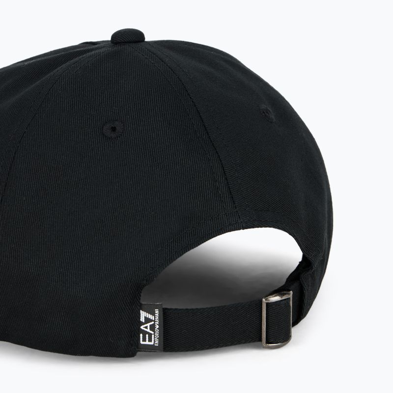 Czapka z daszkiem EA7 Emporio Armani Train Logo Series Embroidered black 4