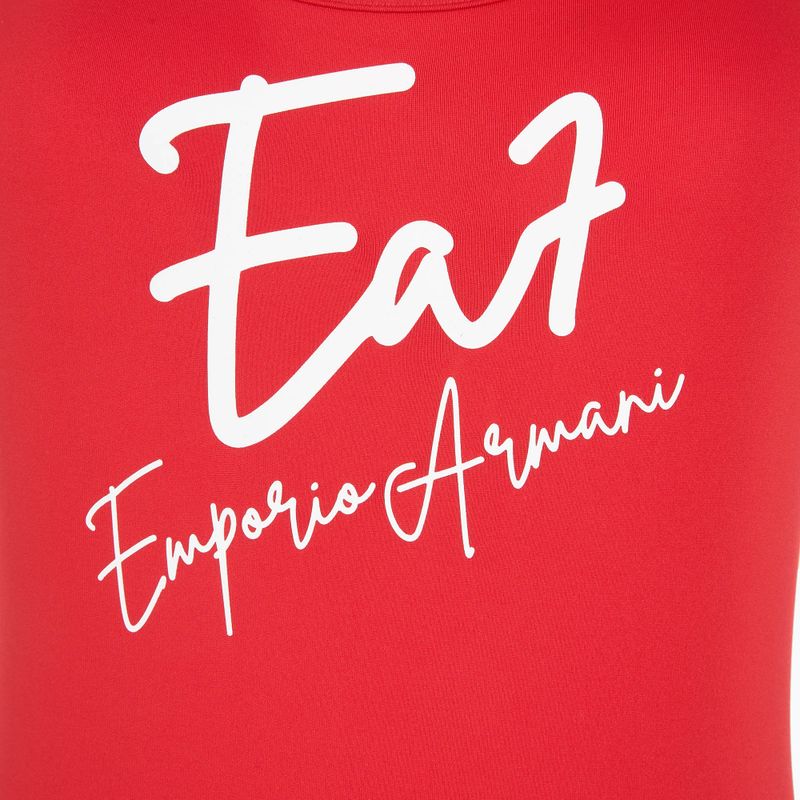 Strój kąpielowy jednoczęściowy damski EA7 Emporio Armani Maxi Logo One Piece racing red 3