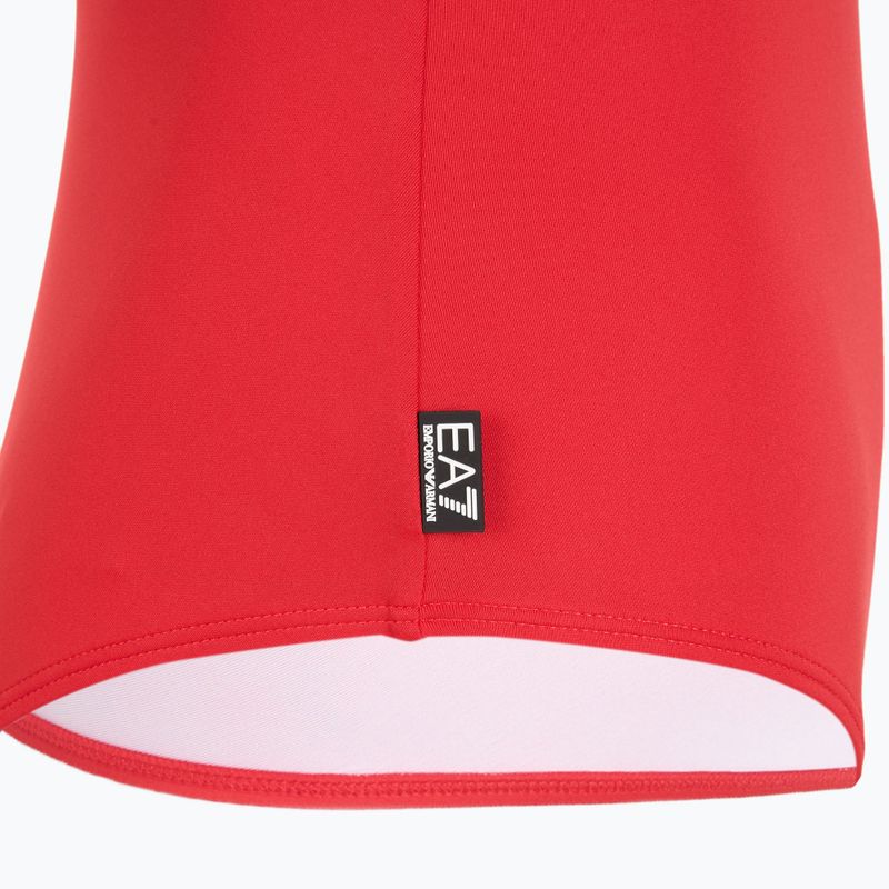 Strój kąpielowy jednoczęściowy damski EA7 Emporio Armani Maxi Logo One Piece racing red 4