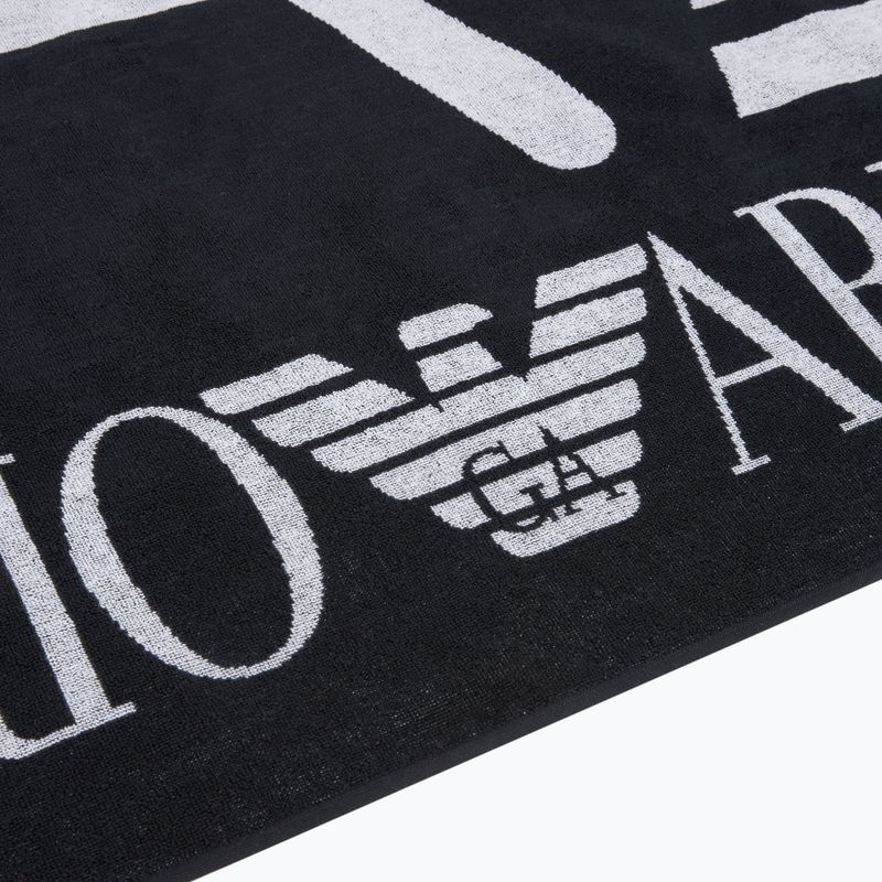 Ręcznik EA7 Emporio Armani Visibility black 2