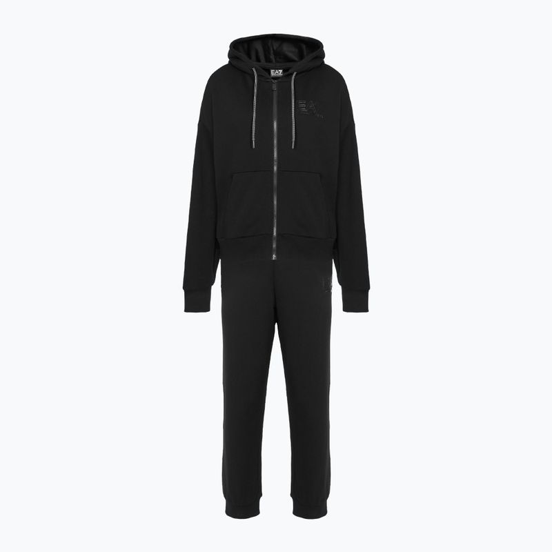 Dres damski EA7 Emporio Armani Train Visibility Tracksuit HO CH FZ black