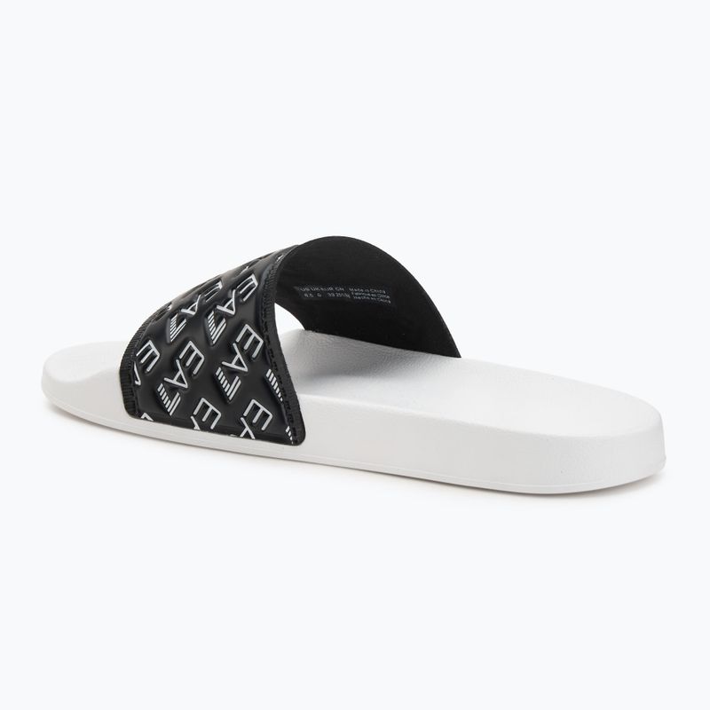 Klapki EA7 Emporio Armani Water Sports All Over black/white 3