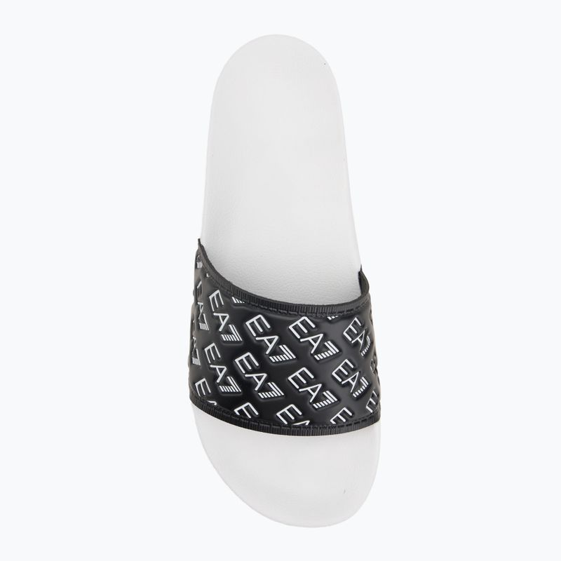 Klapki EA7 Emporio Armani Water Sports All Over black/white 5