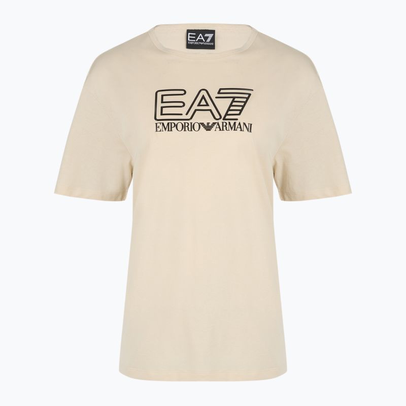 Koszulka damska EA7 Emporio Armani Train Visibility almond milk