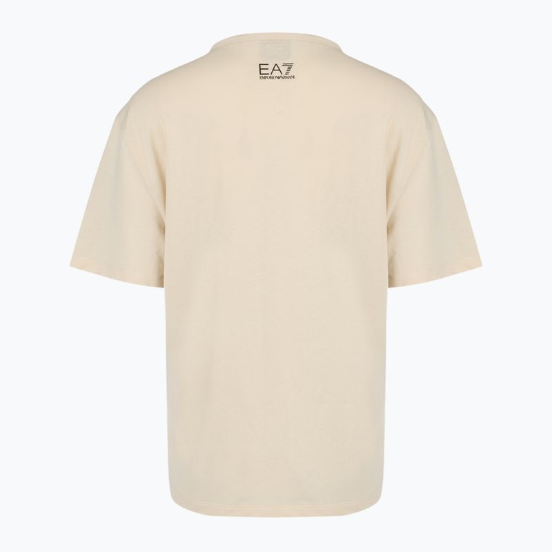 Koszulka damska EA7 Emporio Armani Train Visibility almond milk 2