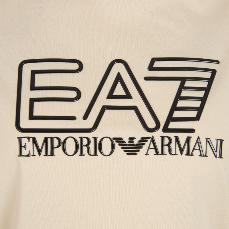 Koszulka damska EA7 Emporio Armani Train Visibility almond milk 3