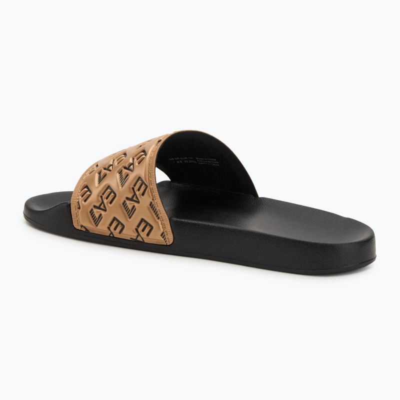 Klapki EA7 Emporio Armani Water Sports All Over black/gold 3