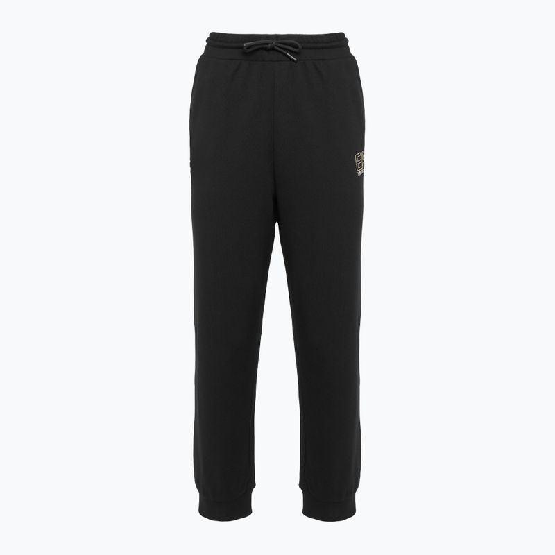 Dres damski EA7 Emporio Armani Train Visibility Tracksuit HO CH FZ black/gold 5