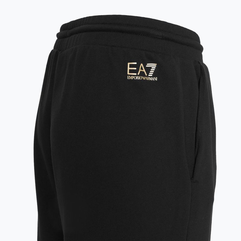 Dres damski EA7 Emporio Armani Train Visibility Tracksuit HO CH FZ black/gold 8